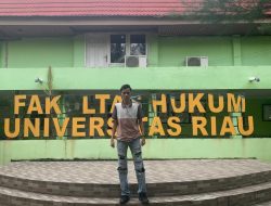 Diki Syahputra Ingatkan Pihak Luar Jangan Mencoba Merusak Akreditasi dan Nama Baik FH UNRI: Ada Persoalan Perseorangan, Selesaikan Secara Perseorangan 