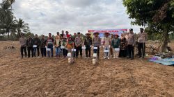 Polsek Cerenti Pimpin Penanaman Jagung Pipil di Desa Sikakak, Dukung Ketahanan Pangan dan Asta Cita Presiden